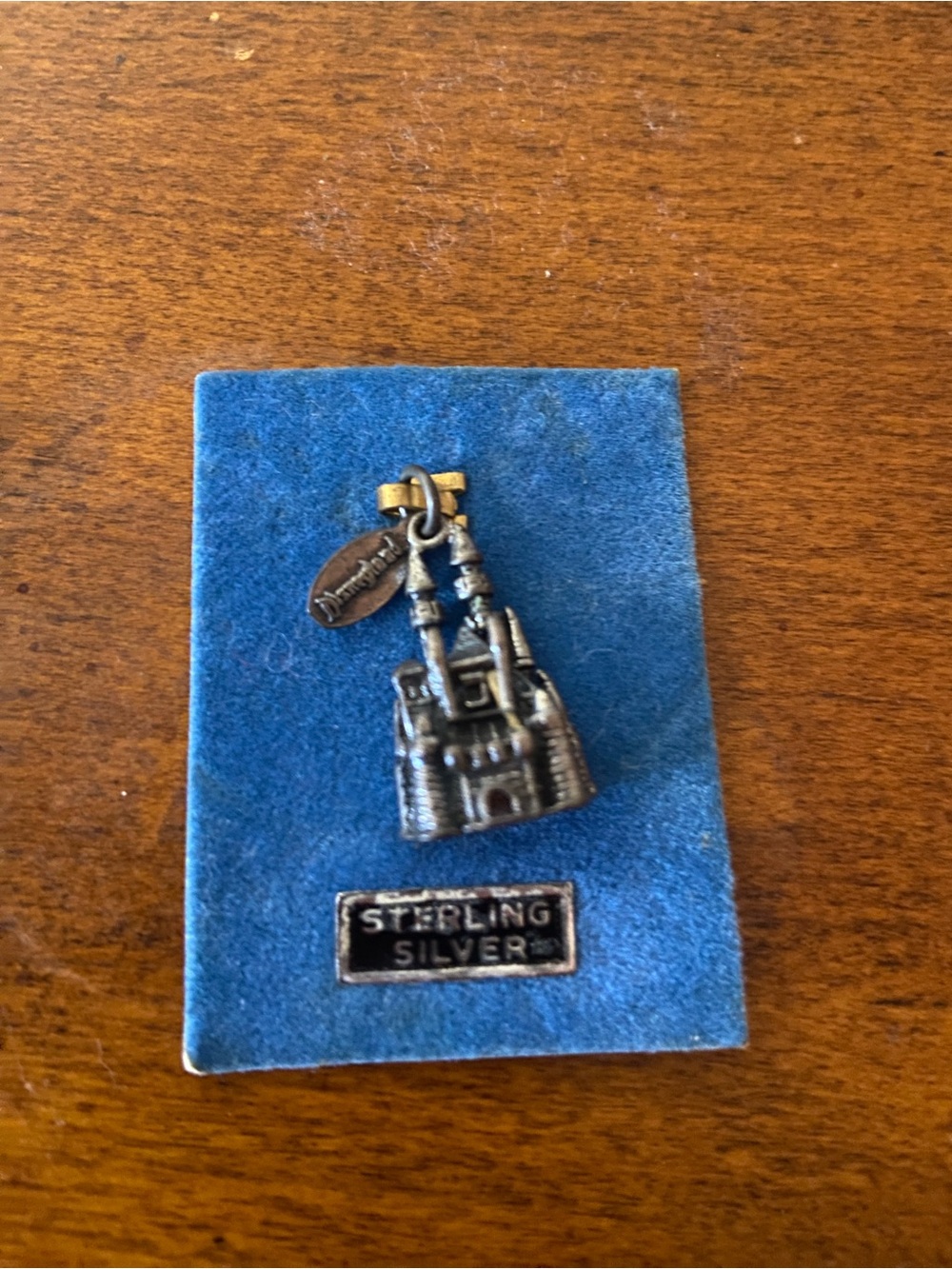 Vintage Sterling silver Disneyland Castle charm